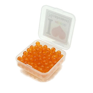 Hộp 100 hạt cườm rời -100 Golden Bead Units