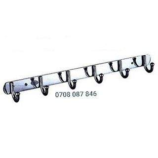 Móc treo quần áo 100% inox (5,6,7,8,9,10 móc), móc áo inox