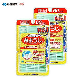 Tăm chỉ nha khoa cao cấp Nhật Bản Kobayashi Ito Yoji ( 60 cây/vỉ )