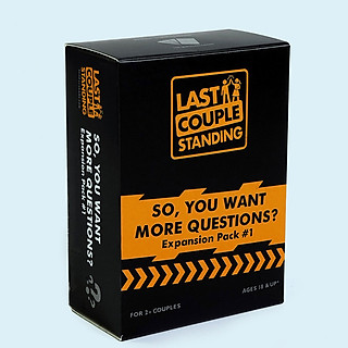 Bộ trò chơi Last Couple Standing Card Game bài cặp đôi tiếng Anh dành cho các cặp đôi yêu nhau