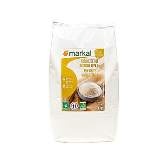 BỘT MÌ HỮU CƠ MARKAL 1KG (T55, T65, NGUYÊN CÁM T150)