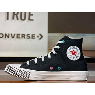 Giày Sneaker Converse Classic đen cao cổ hàng chính hãng - 566731
