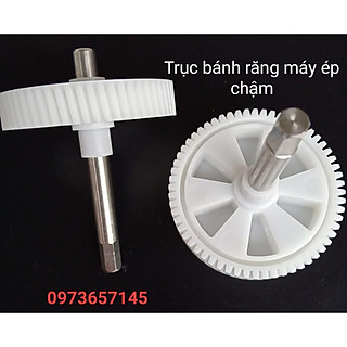 Trục ép có bánh răng máy ép chậm SAVTM- Kho buôn linh kiện gia dụng