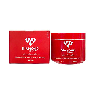 KEM BODY PHẤN TƯƠI DƯỠNG TRẮNG DA DIAMOND WHITE 250GR ( LOVE SKIN WHITE )