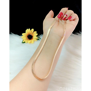 Dây chuyền nam kiểu mì lớn mạ vàng 18k ( Thái Lan )