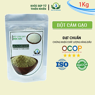 Bột Cám Gạo Nguyên Chất Mộc Sắc 1kg
