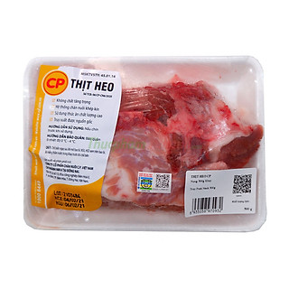 Thịt nọng heo CP - Khay 500g