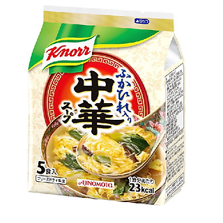 GÓI SOUP GÀ ĂN LIỀN AJINOMOTO KNORR CHUKA SOUP FD TYPE 5P 30G (10C*4T=40C=X)