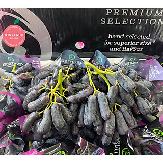 Trái Cây Tươi Nho Đen Ngón Tay Sweet Sapphire Úc Mọng Nước, Ngọt