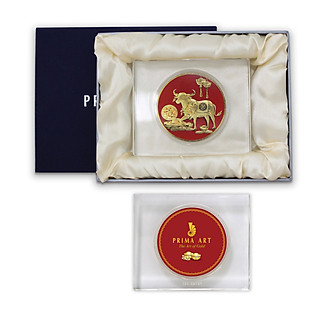 Quà tặng vàng 24k trâu tài lộc - DGS-0064-01