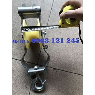 Puly nhựa kéo dây điện 120x60mm