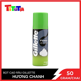 Bọt Cạo Râu Hương Chanh Gillette (50g)