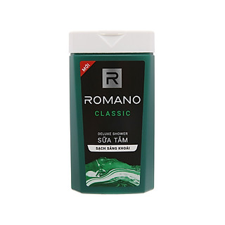 Sữa tắm Romano Classic sạch sảng khoái 180g