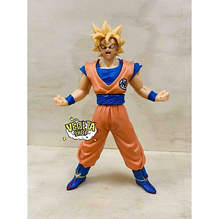 Mô hình Dragon Ball Z - Mô hình Songoku Son Goku Super Saiyan SSJ - Goku tóc vàng - Cao 18cm