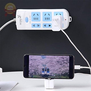 Miếng dán tường set 2 AB V2 trượt cài treo ổ điện điều khiển modem wifi chịu lực chống thấm nước