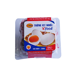 TRỨNG VỊT MUỐI HỘP 4 QUẢ
