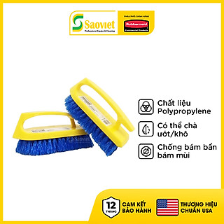 Bàn Chải Chà Chống Bám Mùi Có Tay Cầm RUBBERMAID (USA) - SKU: FG648200COBLT