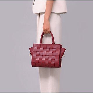 Túi Xách Nữ Có Quai Đeo Da Bò Cao Cấp Màu Đen,Màu Đỏ WT Leather THE QUEEN