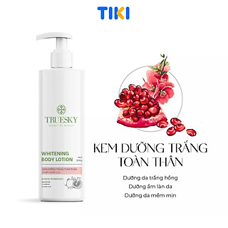 Kem dưỡng trắng da toàn thân Truesky Whitening Body Lotion chiết xuất lựu đỏ