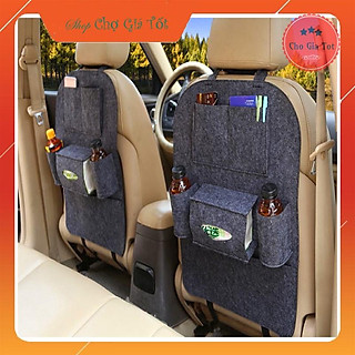 Túi đựng đồ sau ghế ô tô nỉ bông dày dặn đa năng