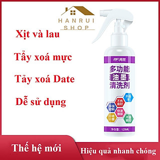Chai Xịt Dung Dịch Tẩy Xoá Logo, Xóa Date, Xóa Mực In Thương Hiệu