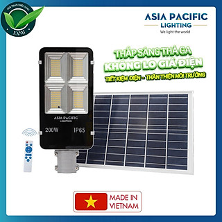 Đèn Đường Led Năng lượng mặt trời Asia Pacific Lighting SSL Series - 200W