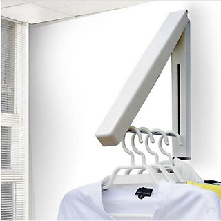 Móc treo quần áo dán tường tam giác không dùng đinh