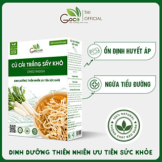 Củ cải trắng sấy khô Goce