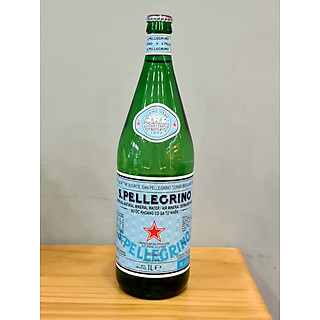 Nước khoáng có ga tự nhiên Sanpellegrino chai thủy tinh 1000ml
