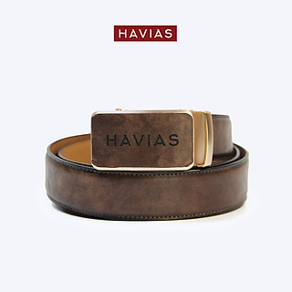 Dây thắt lưng da bò Prime HAVIAS cho nam (Cowhide belt Prime havias)