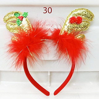 Bờm cài tóc - Băng đô cài tóc Noel Giáng Sinh Merry Christmas