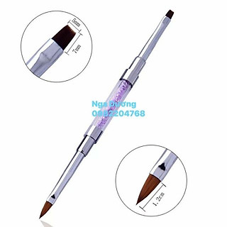 Bứt cọ 2 đầu vừa đắp hoa móng , 1 đầu đắp gel