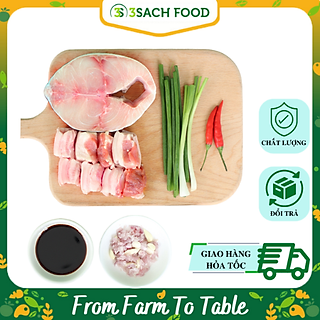 Cá Bớp Kho Thịt Ba Rọi (Khay 460G)