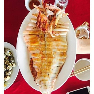 Mực Lá 1 Nắng - con to trà bá - hàng bao ngon