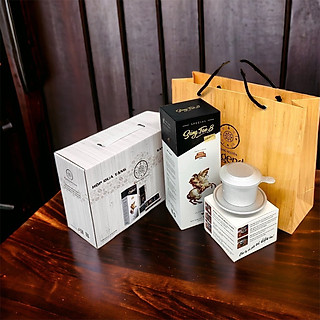 Cà phê sáng tạo 8 Trung Nguyên - Tặng kèm phin cao cấp( Hộp Quà)