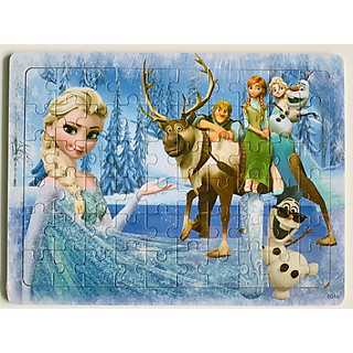 Bộ tranh ghép hình gỗ 60 mảnh chủ đề Công chúa Elsa MK0040