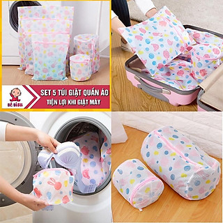 Sét túi lưới để đồ giặt 5 chi tiết
