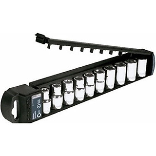 Bộ khẩu đầu lục giác 1/2", hệ m  (Kích thước: 9, 10, 11, 12, 13, 14, 15, 17, 18, 19 mm)  Truper - 14177 JD-1/2X10M