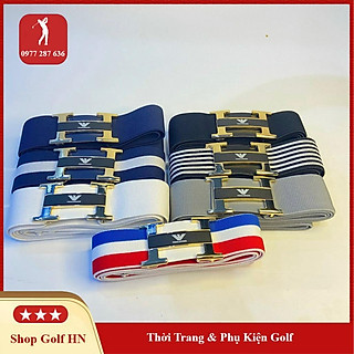 Thắt lưng golf Nam Nữ mặt chữ H chun co giãn tốt TL019