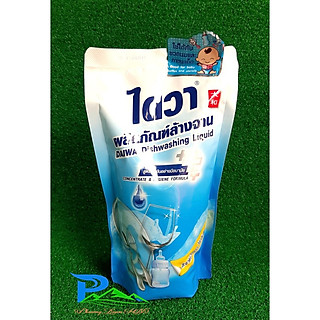 Nước rửa chén Daiwa KHÔNG MÙI Thái Lan - túi 500ml