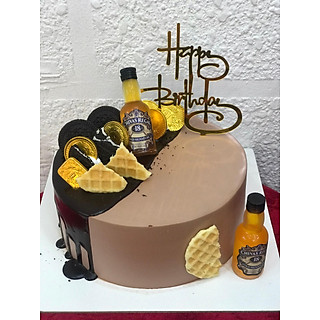 Bánh kem trang trí size 18cm - Mẫu 01