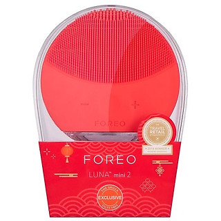 Máy rửa mặt Foreo Luna Mini 2 màu đỏ