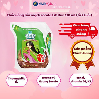 Thức uống lúa mạch socola LiF Kun 110 ml (từ 2 tuổi)