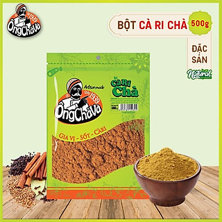 Bột Cà Ri Chà 500gram Ông Chà Và - Nguyên liệu nấu Cà ri - (Bột Cari)