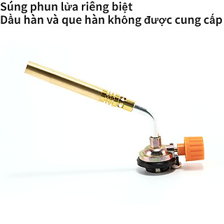 Đèn Khò Hàn Ống Đồng Khò Gas MINI KT-2104 Tặng Kèm Bột Hàn Que 3 Hàn Cao Cấp Đầu Khò Gas Cầm Tay