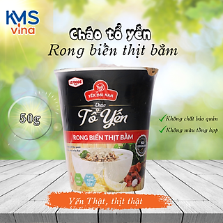 Cháo ly tổ yến rong biển thịt bằm 50g