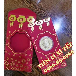 Bao Lì Xì Mạ Vàng Con Trâu 2021