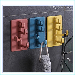 Móc treo dán tường tiện lợi - Móc dán tường đa năng (4 cạnh)