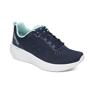 Giày sức khoẻ nữ Aetrex Danika Navy - giày sneaker đế cao