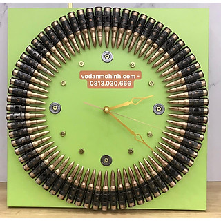 Băng dan K44 làm đồng hồ thủ công độc lạ sang trọng mẫu xanh vuông